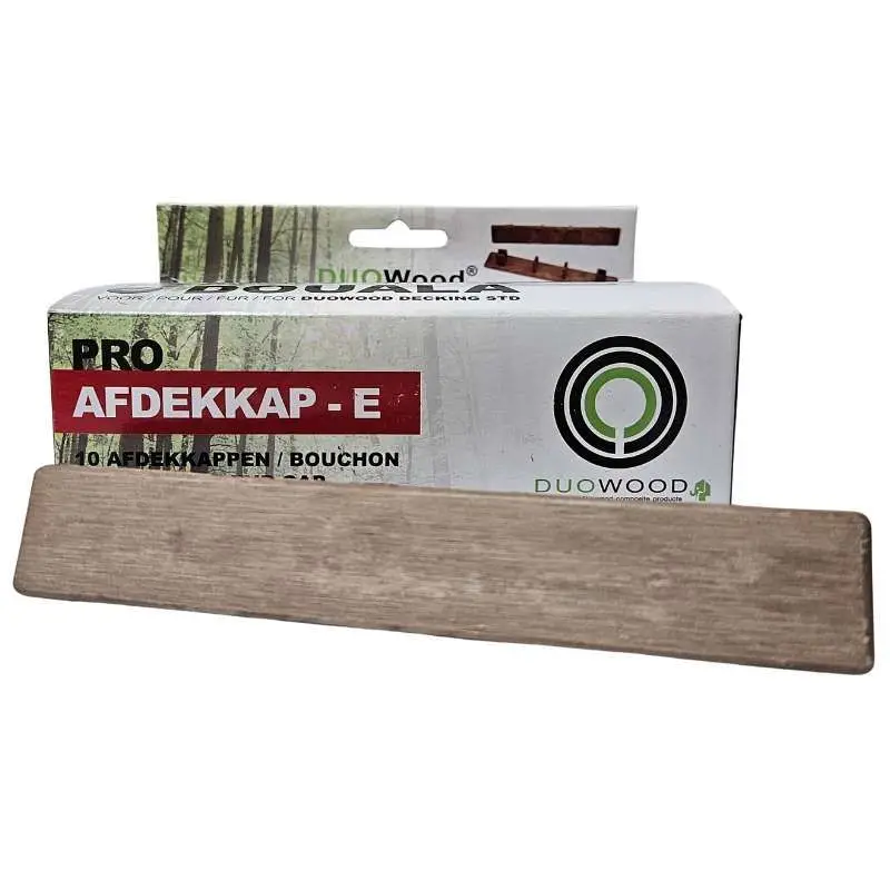 Beperkt Aanbod Eindkapjes composiet Douala voor 14,6 cm planken (10 stuks)