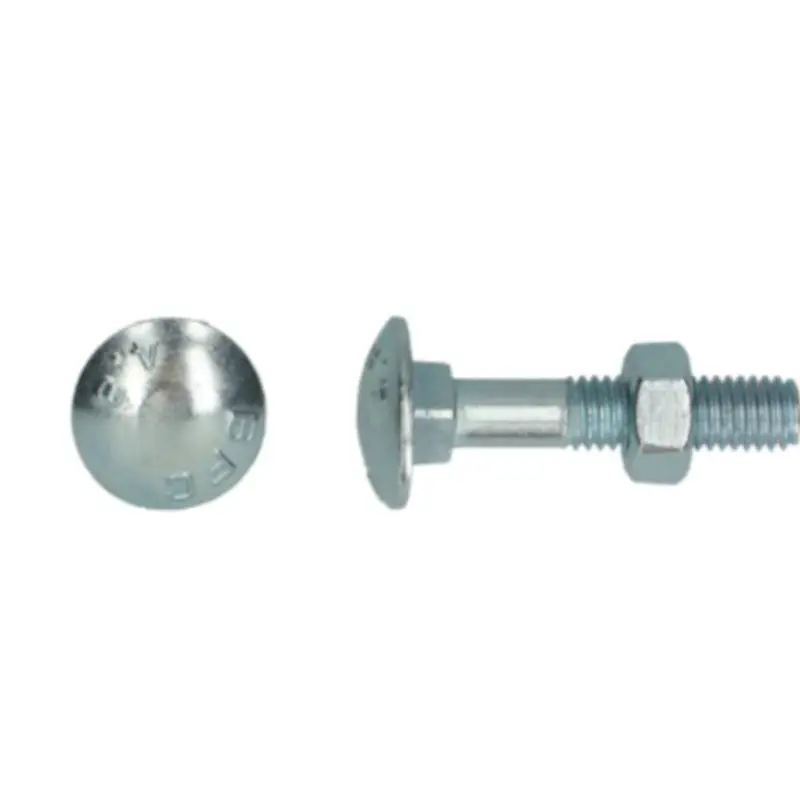 Express Levering Slotbout inclusief moer verzinkt M8 x 20,0 cm (50 stuks)