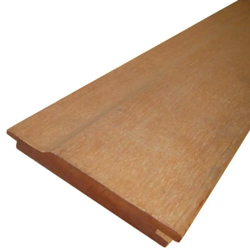 Beperkt Aanbod Rabatdeel bankirai mes&groef 1,8 x 14,4 cm - 3.95 meter