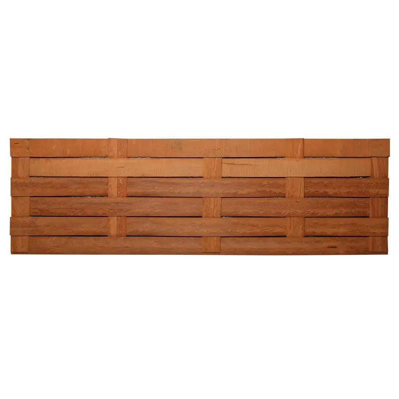 Damwand vlechtmat hardhout tbv waterkering 60 x 250 cm Nieuw