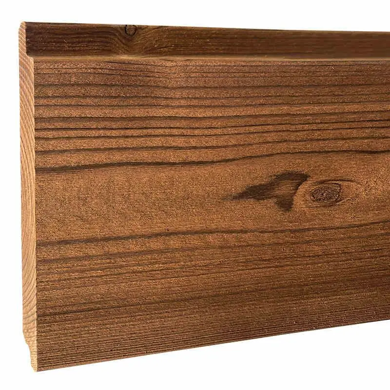 Naaldhout Thermo rabat halfhouts 1,9 x 17,4/18,5 cm - 2.70 meter Gecertificeerd