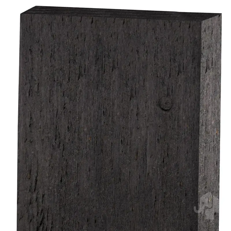 Colourwood board zwart 1,8 x 18 cm - 3.05 meter Rechtstreeks Van De Fabrikant
