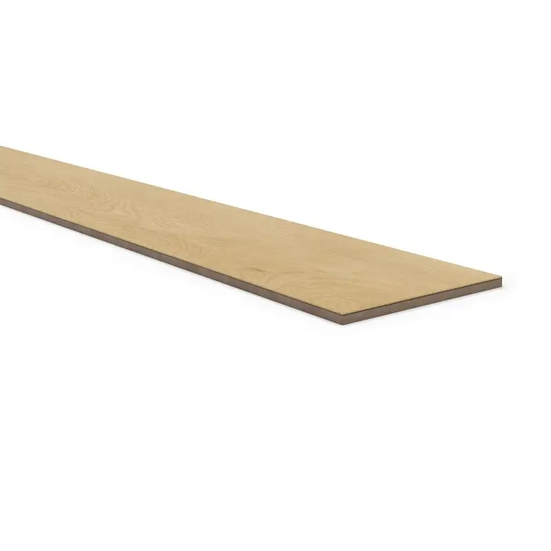 Stootbord (3 stuks) - PVC toplaag - Nougat oak - 150 x 20 cm Speciale Aanbieding
