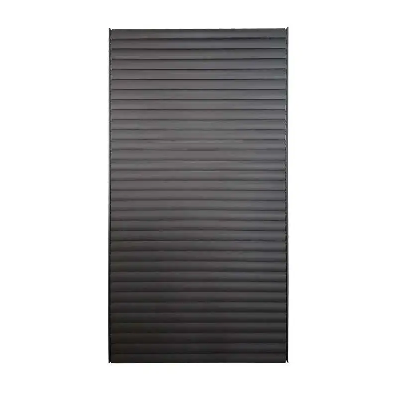 Laatste Versie Schutting shutter aluminium Modular met verstelbare lamellen antraciet (90 x 180 cm)