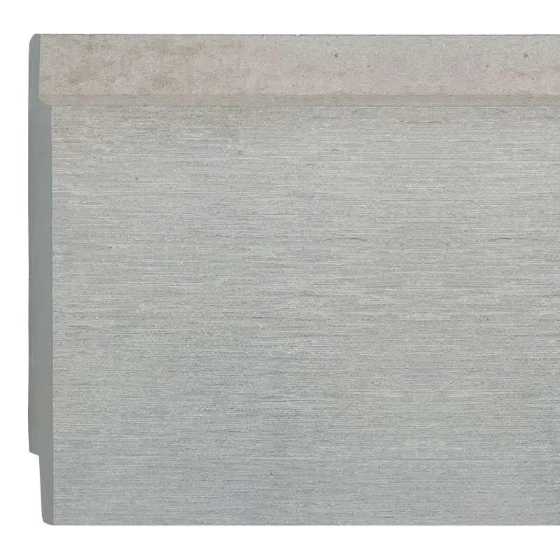 Weekendaanbieding Rabat vezelcement met nerf lichtgrijs 1,0 x 15,0 cm - 2.80 meter (5 stuks)