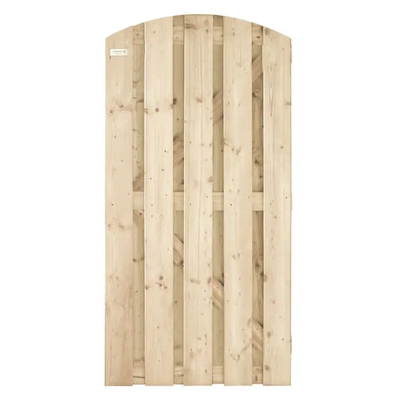 Tuindeur verduurzaamd grenen - Toog (90 x 180 cm) dikte 3,9 cm Aanbieding