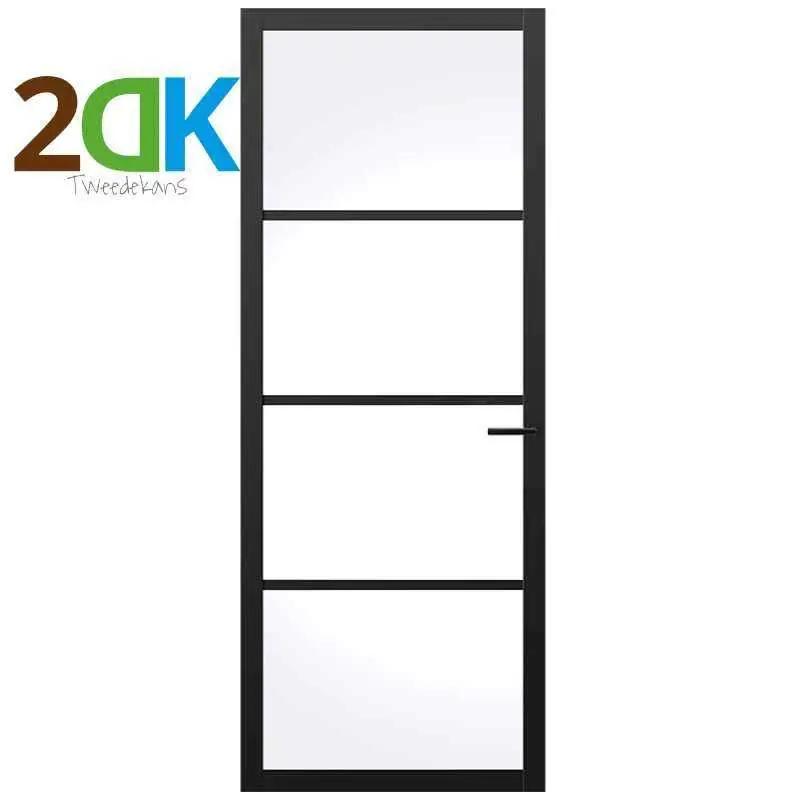 Beperkt Aanbod Tweedekans - Binnendeur - Nova Design - NDB900 - Opdek - Links - 73x231,5 cm - Afgelakt