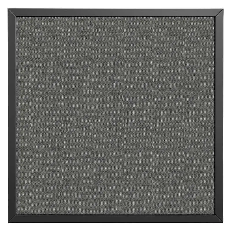Beperkte Voorraad Schutting Sereno Textileen Granite Weave- Antraciet aluminium kader (180 x 180 cm)