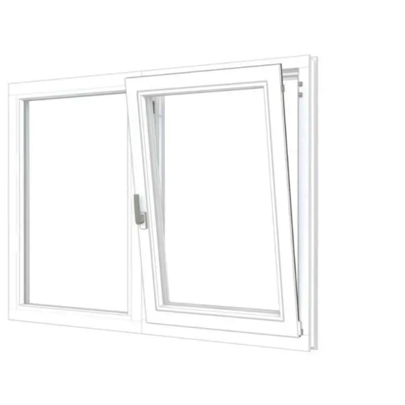 RKC Meranti wit - vast + draai/kiep RD - 154,8 x 107,4 cm Direct Beschikbaar