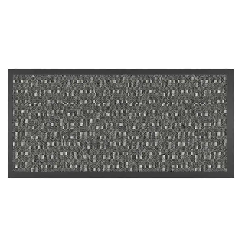 Beperkte Voorraad Schutting Sereno Textileen Granite Weave- Antraciet aluminium kader (180 x 90 cm)