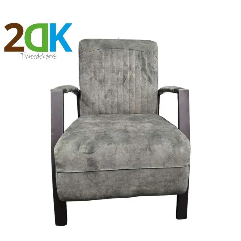 Tweedekans - Fauteuil - Giulietta - velours Adore Hunter groen 156 Actieprijs