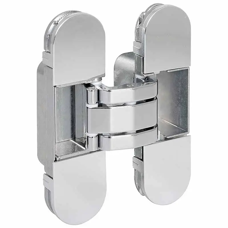 Verdekt scharnier Swing - VS-25 mat chroom - 3 stuks Betrouwbaar