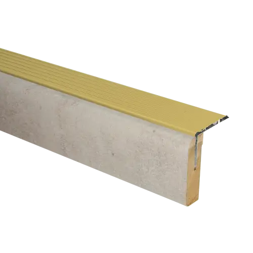 Uitloopprofiel Goud - Falkenberg Kalksteen - 136 x 6,3 cm Beste Prijs