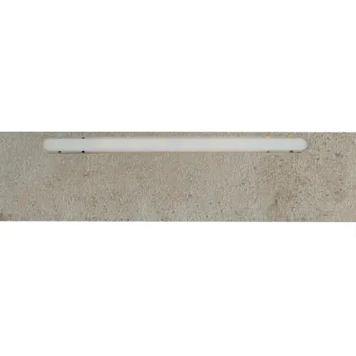 Afwerklijst onderkant - Ledstrip helder wit - Falkenberg Kalksteen - 140 x 5,5 cm Nu Kopen