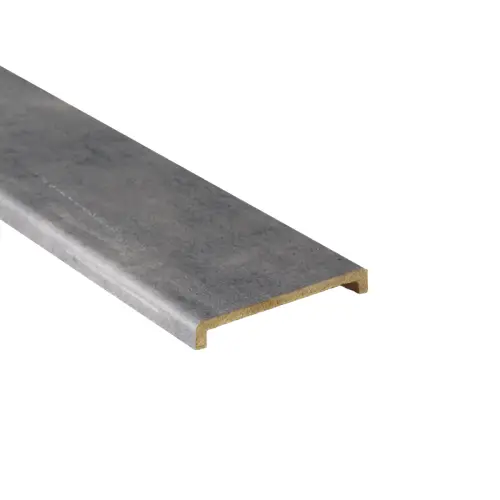 Snelle Levering Afwerklijst U-kap - Trelleborg Kalksteen - 69 x 10 mm 305 cm