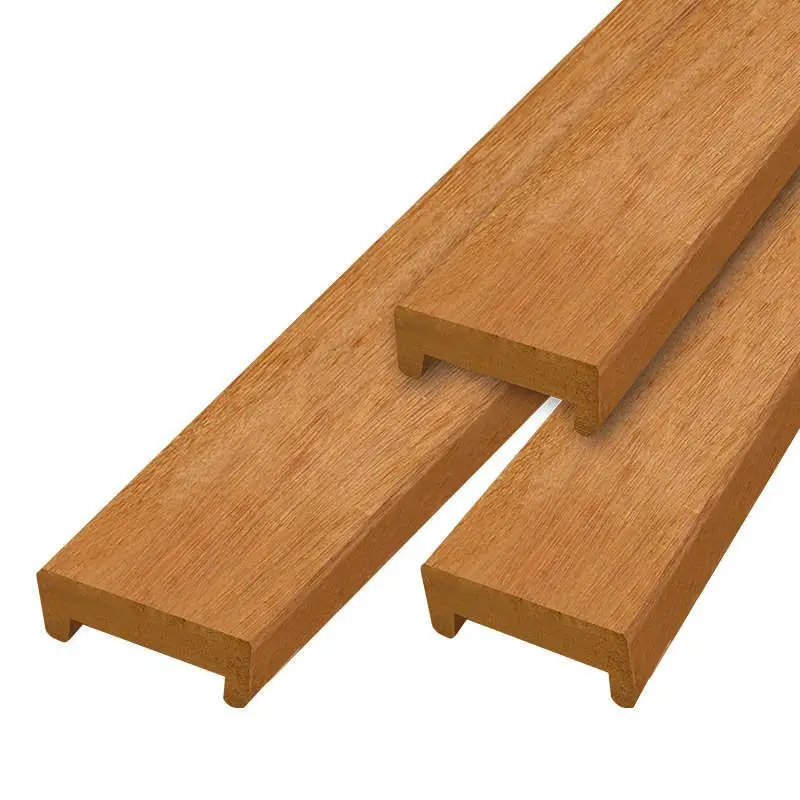 Afdeklat hardhout 2,4 x 6,0 cm (180 cm) - sponning 4,6 cm Express Levering
