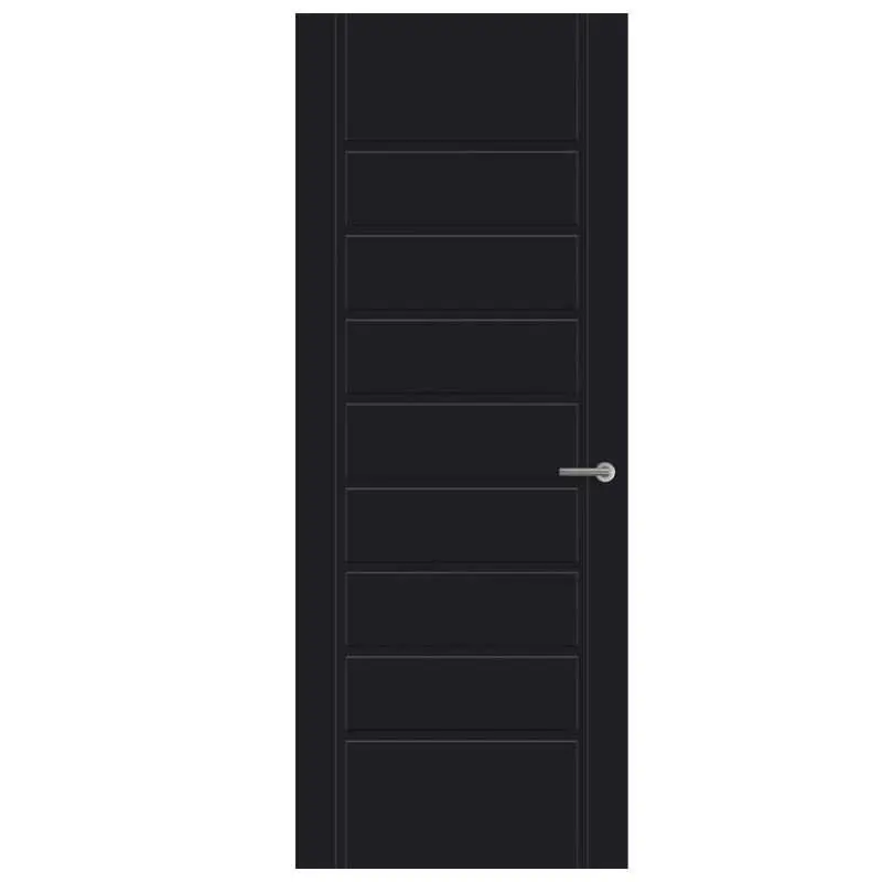 Binnendeur - Front - FR569 - Hoogwaardig afgelakt zwart Direct Beschikbaar