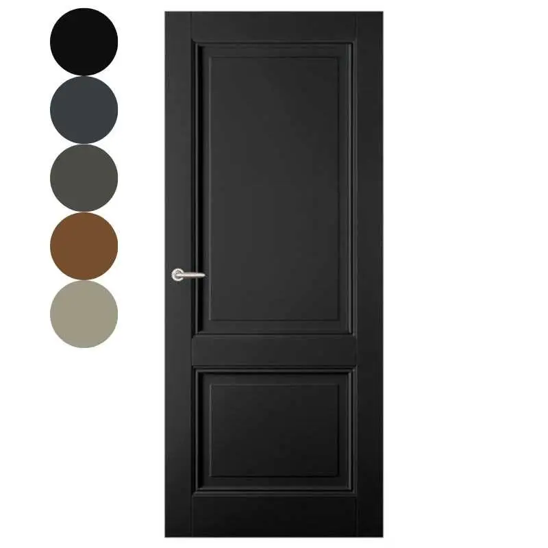 Binnendeur - Classic Black - Bloemendaal - Hoogwaardig voorgelakt Snelle Levering