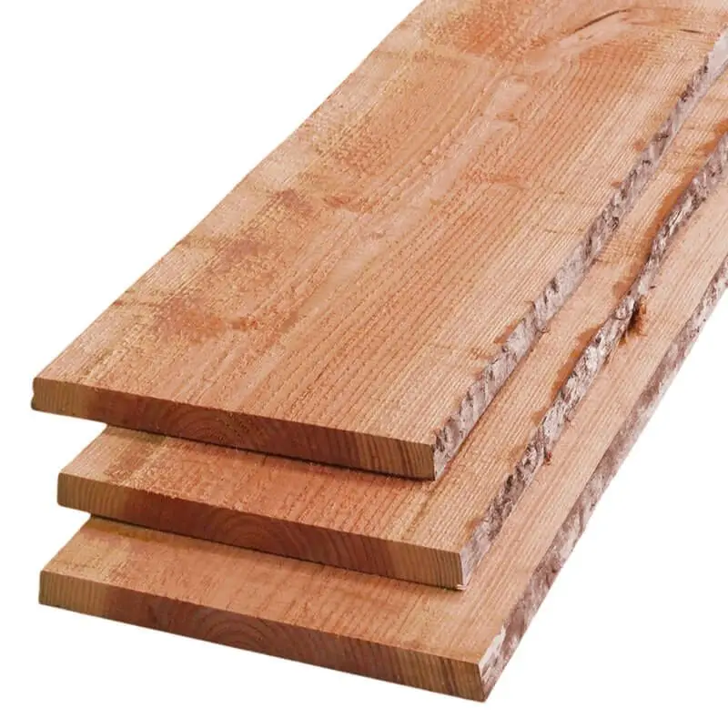 Hoge Kwaliteit Schaaldeel Douglas 2,0 x 18,0/22,0 cm gezaagd