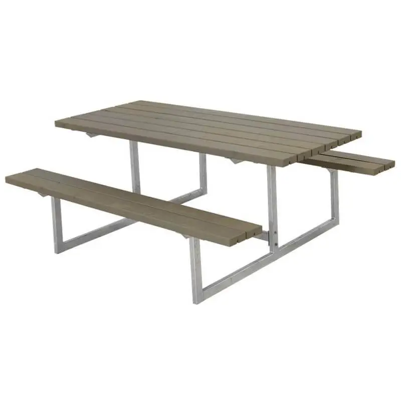 Goedkoop Picknicktafel vuren geimpregneerd - Basic - grijsbruin