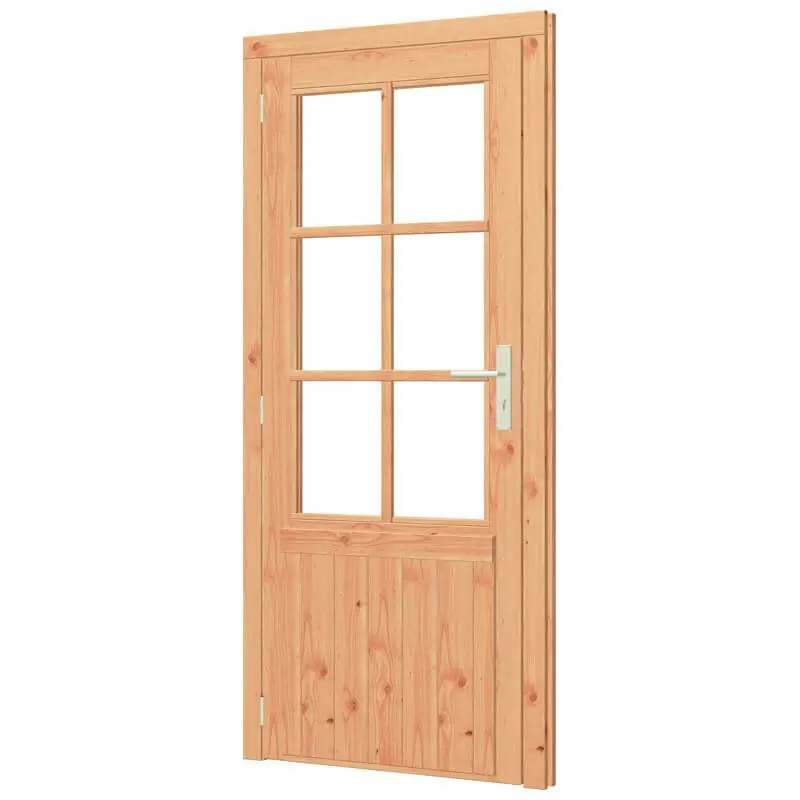 Enkele deur met kozijn - linksdraaiend - 780 x 1930 mm Koopje