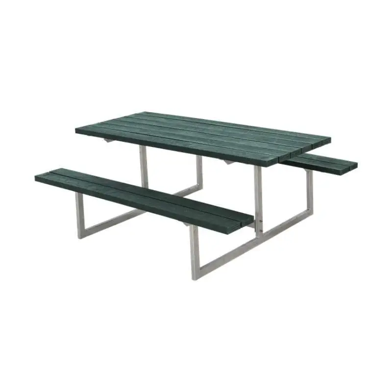 Picknicktafel gerecycled kunststof - Basic - groen Koop Vandaag