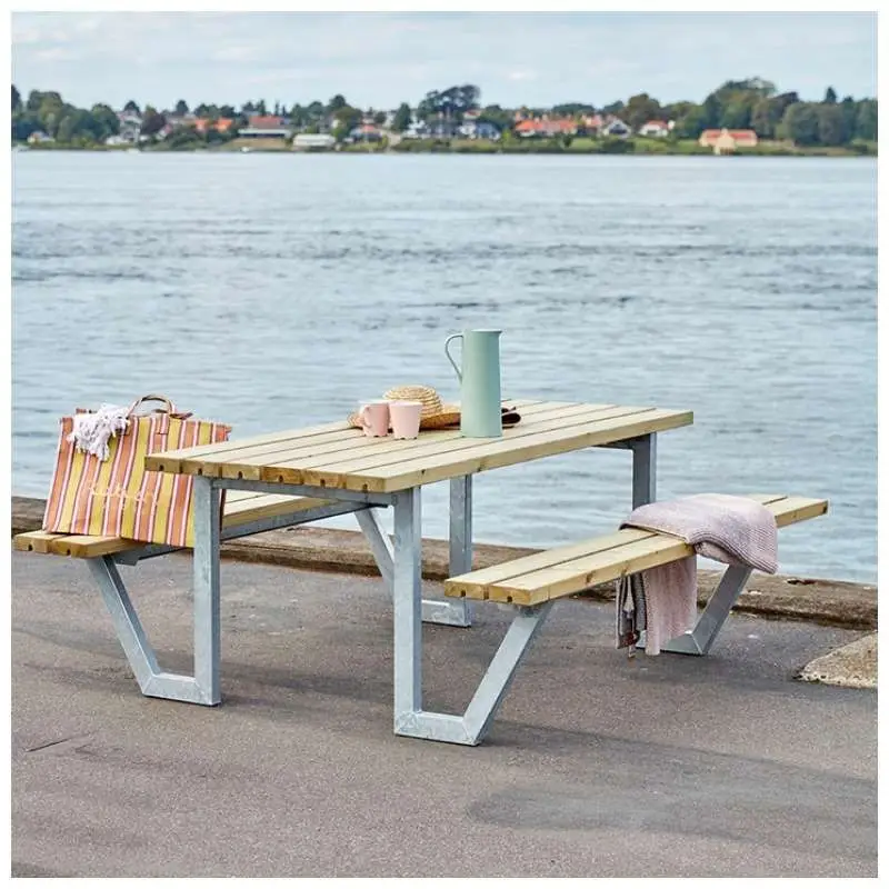 Picknicktafel vuren geimpregneerd - Wega - 177 cm Laatste Kans