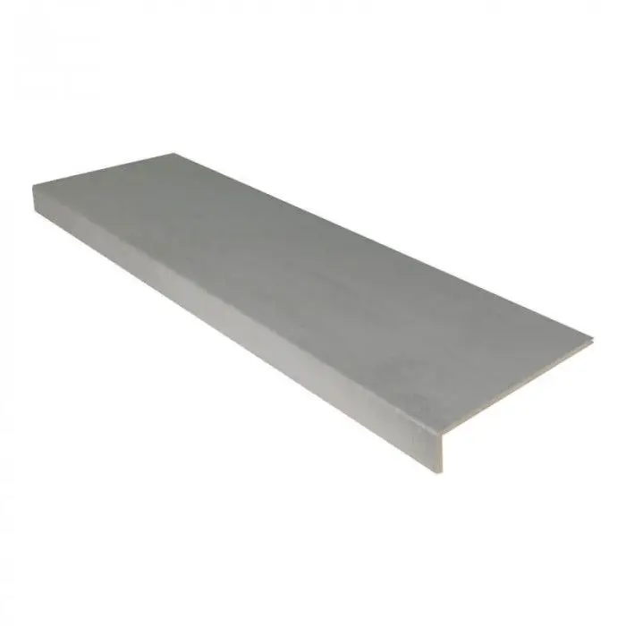 Seizoensaanbieding Overzettrede met neus - Laminaat - Betonlook Light Grey Stone