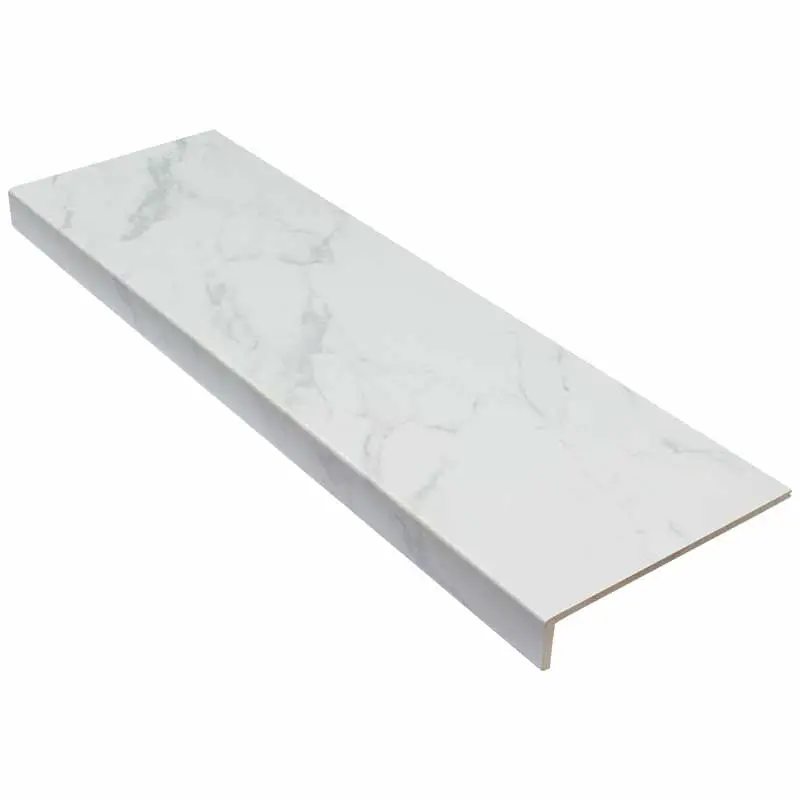 Overzettrede met neus - Laminaat - White Marble Direct Verzonden