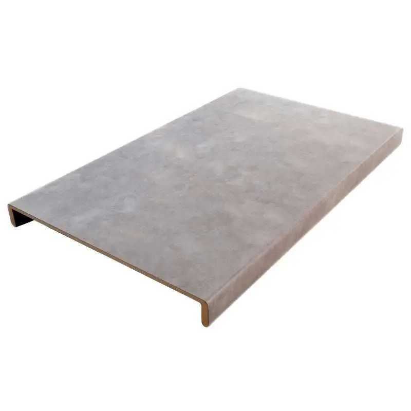 Overzettrede met neus (2 stuks) - PVC toplaag - Beton licht Op = Op