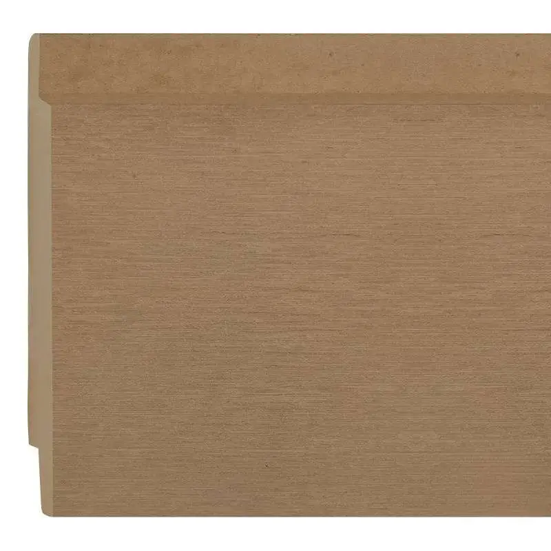 Beperkte Voorraad Rabat vezelcement met nerf klei 1,0 x 15,0 cm