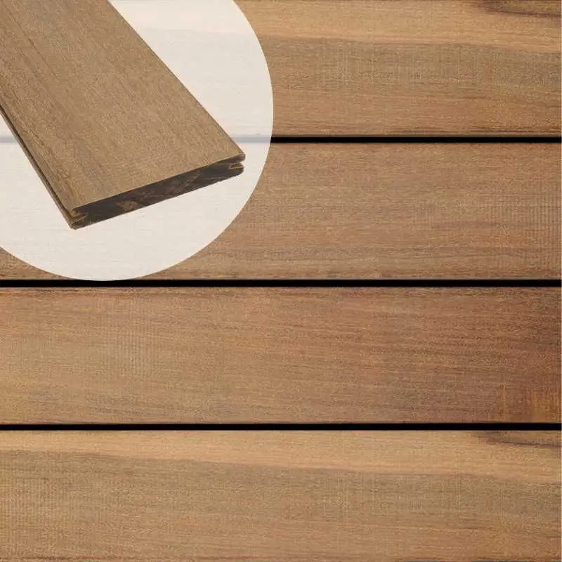 Premium Vlonderplank hardhout Ipé 2,0 x 13,0 cm (2,15 mtr) geschaafd voor clips