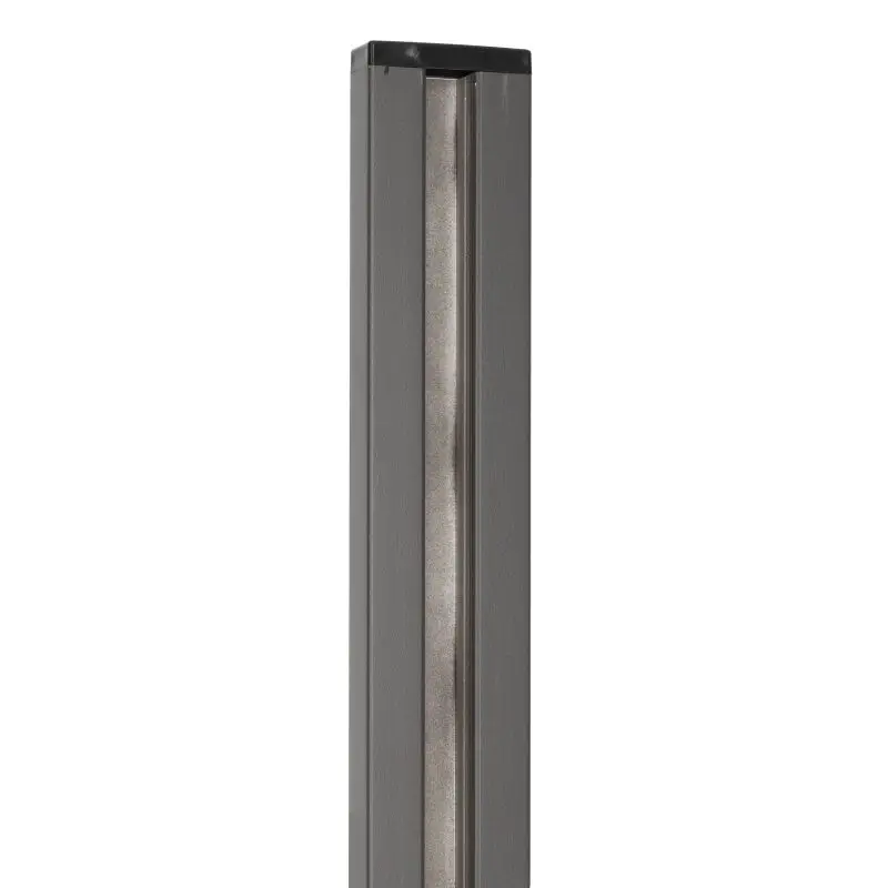 Actieprijs Wandprofiel Modular/Mix & Match antraciet aluminium 2,5 x 6,8 x 200 cm