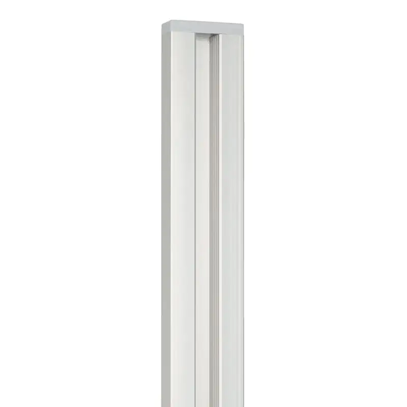 Op = Op Wandprofiel zelfbouw Modular/Mix & Match blank aluminium 2,5 x 6,8 x 200 cm