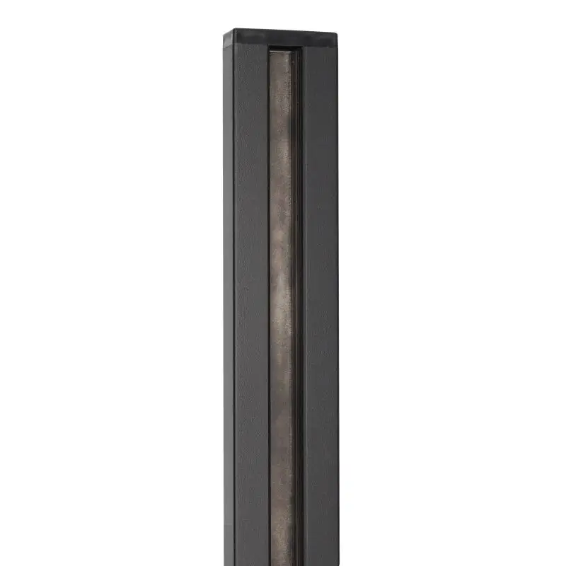 Wandprofiel zelfbouw Modular/Mix & Match zwart aluminium 2,5 x 6,8 x 200 cm Populair