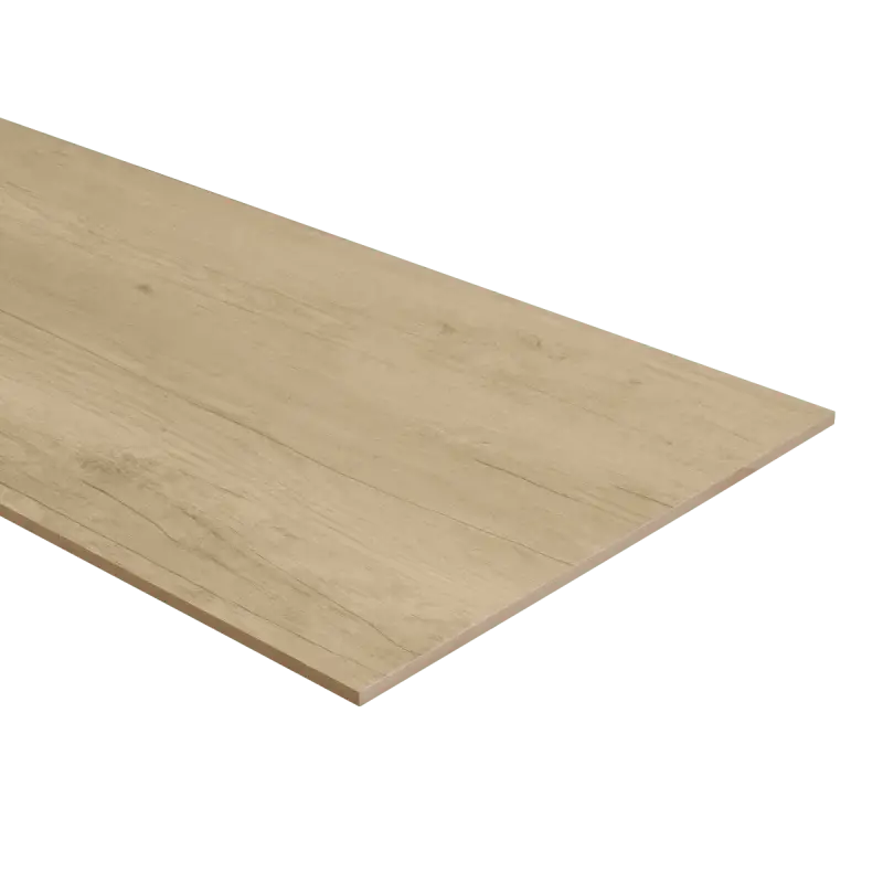Actieprijs Dubbel stootbord toscaans eiken 160 x 40 cm