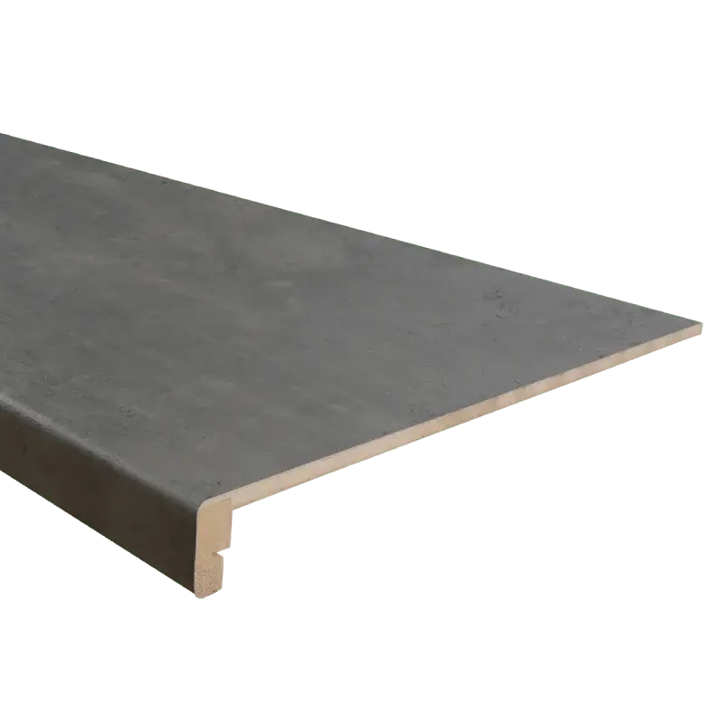 Betrouwbaar PP traptrede beton grijs PRO 160 x 50 cm