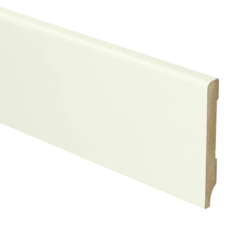 MDF Moderne plint 70×9 wit voorgelakt RAL 9010 Shop Nu