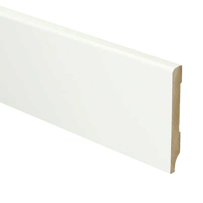 Must-Have MDF Moderne plint 70×9 voorgelakt RAL 9016