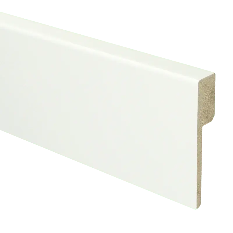 Exclusieve Aanbieding MDF Renovatieplint modern 90×18 voorgel. RAL 9016