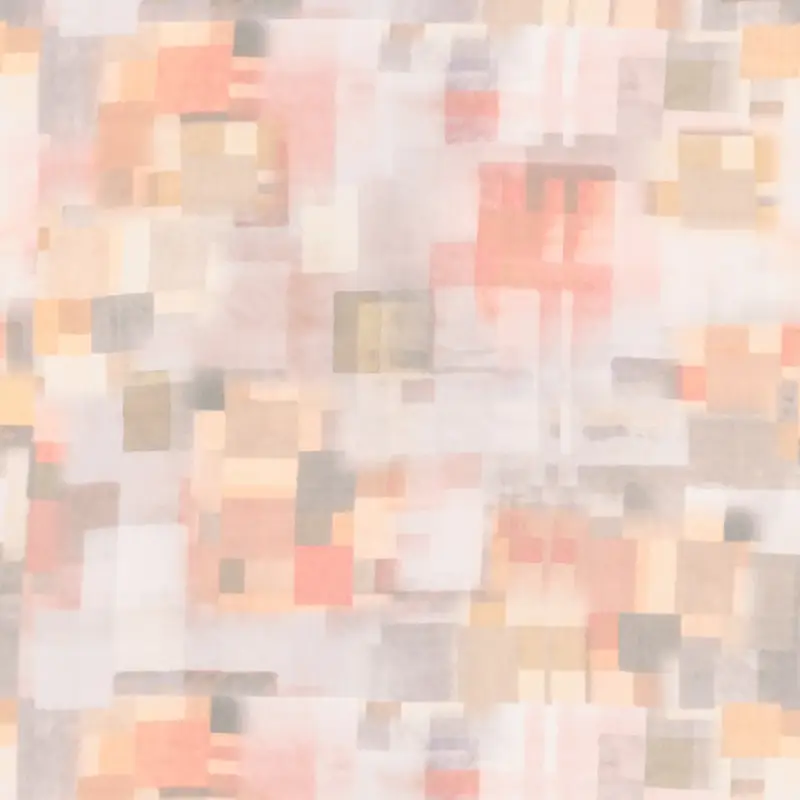 Speciale Aanbieding Gordijnstof Paint orange 295 B 120 x 100 623329 kleur 532