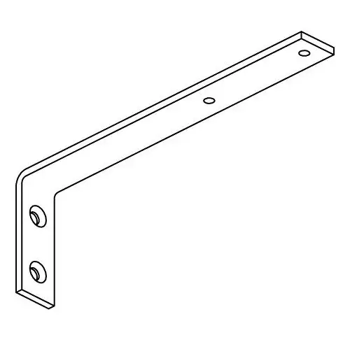 Merkproduct F Afstandsteun wit 15cm met boutje 25st