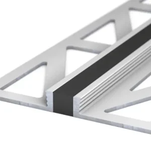 Express Levering Voeg-/Dilatatieprofiel Aluminium 4,5 mm Antraciet 300cm nr. 771 7712544300