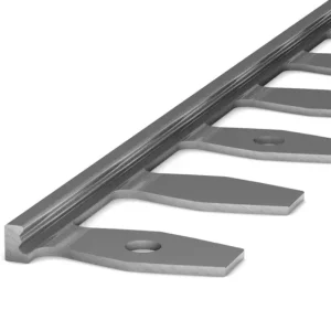 Afsluitprofiel buigbaar 8mm aluminium 10x250cm – nr. 703 7031306250 Tijdelijk Beschikbaar