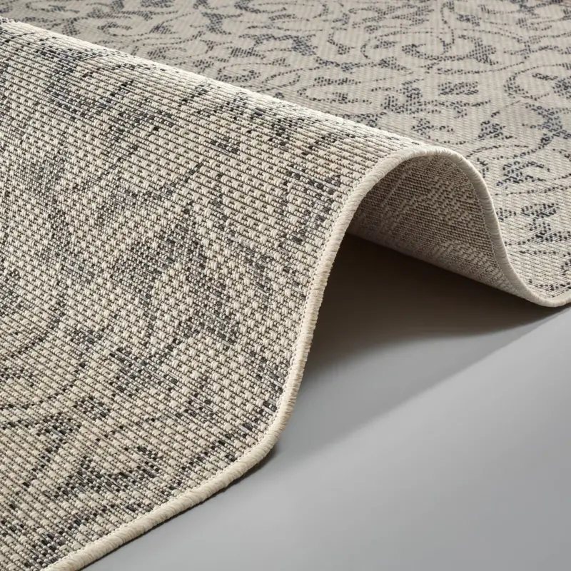 Actieprijs Tapijt Macarena 24 Flores 1,60×2,30mtr Kl. 110 Champ/Grau