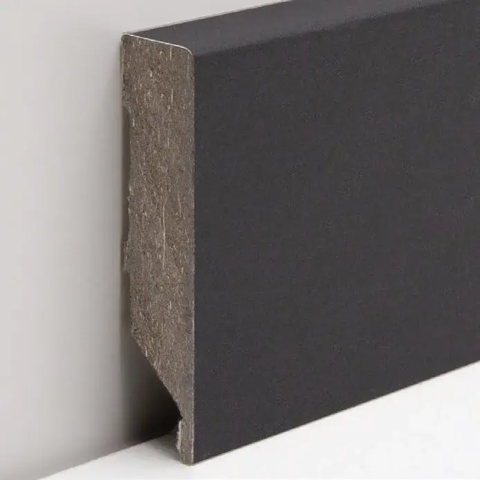 Lage Prijs JOKA Plint 14×58 mm AQUA CUBE Profiel #431 met Hotcoating DL904 2,4mtr