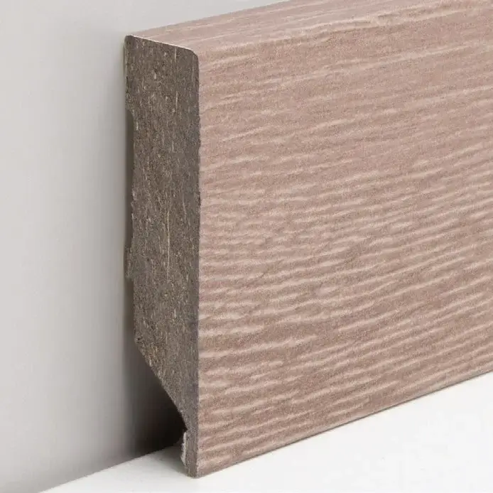 Direct Beschikbaar JOKA Plint 14×58 mm AQUA CUBE Profiel #431 met Hotcoating DL304 2,4mtr