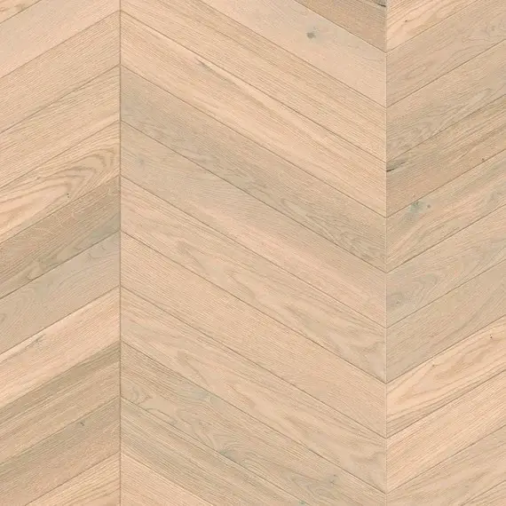 Koop Vandaag JOKA Classic 2-S 140 LOFT CHEVRON / DS 4mm FE214 Eiken geb. creme NATURE V4 Olie 630x90x9,5mm 1,977m²