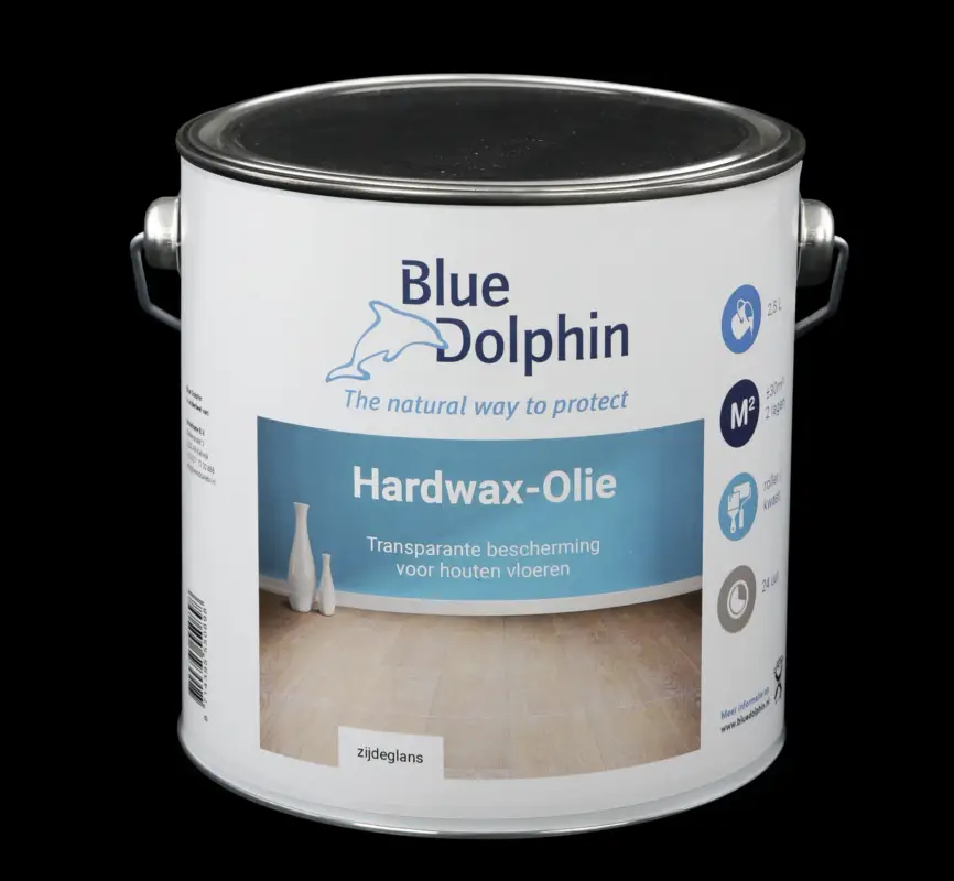 Blue Dolphin Hardwax 2,5 L Zijdeglans Lage Kosten