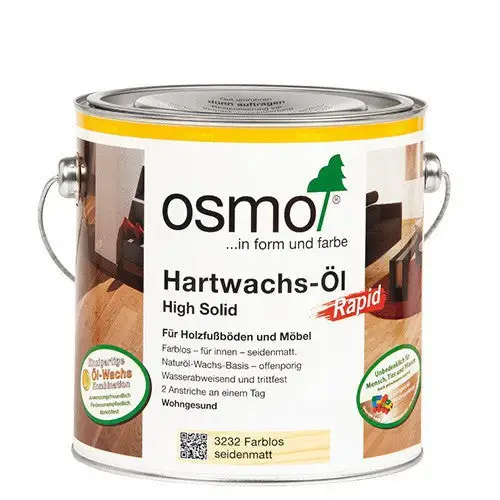 Osmo Hardwax olie Mat Polyx Rapid 3262, 0,75 Liter Aanbieding
